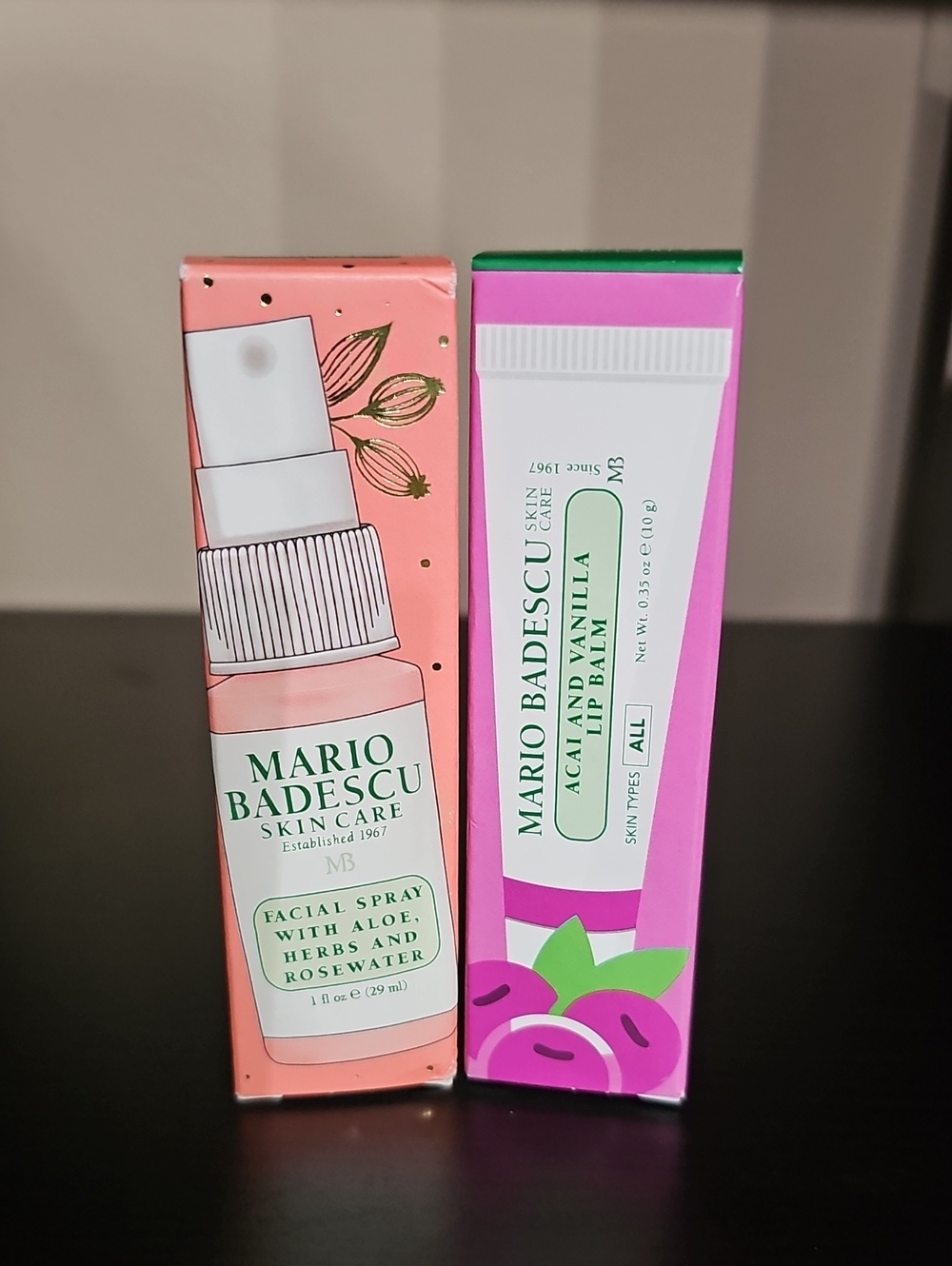 Mario Badescu Facial Spray & Lip Balm Bundle - NIB